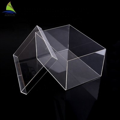 Hộp trưng bày acrylic quảng cáo hiện đại, hộp giày acrylic trong