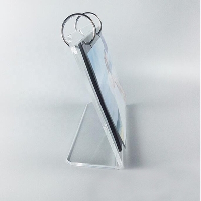 L Shape Tùy chỉnh khung ảnh acrylic rõ ràng / Khung ảnh gia đình