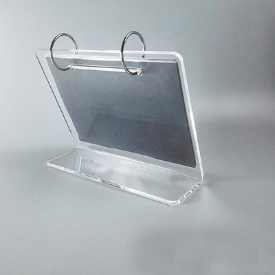 L Shape Tùy chỉnh khung ảnh acrylic rõ ràng / Khung ảnh gia đình