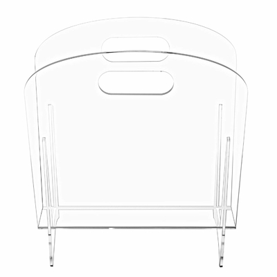 Đơn giản hiện đại rõ ràng giữ chủ tạp chí acrylic Hiển thị đứng / tập tin lưu trữ thư mục lưu trữ tổ chức