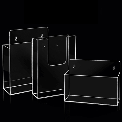 Giá đỡ giấy nhựa OEM, Giá treo tường bằng nhựa 1/3 A4