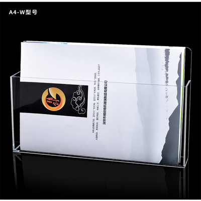 Giá đỡ giấy nhựa OEM, Giá treo tường bằng nhựa 1/3 A4