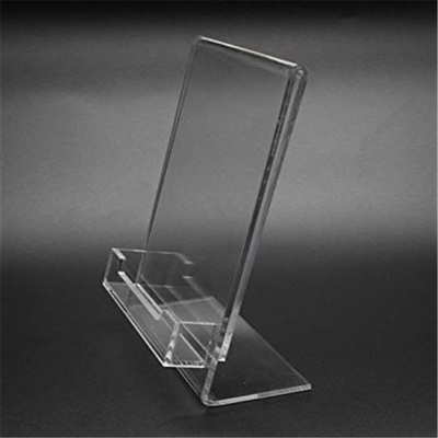 5 &quot;X 7&quot; Lucite Plexiglass Acrylic Slained Chèn Người giữ dấu với túi danh thiếp