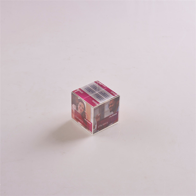 Khung ảnh nhựa acrylic, máy tính để bàn Lucite 6 mặt hình ảnh acrylic