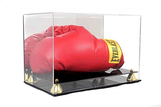 Deluxe Acrylic Led Light Box, Hộp trưng bày Găng tay Boxing Kích thước Tùy chỉnh