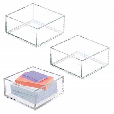 Tùy chỉnh rõ ràng Lucite 4x6 Giá đỡ tài liệu acrylic / Giá đỡ giấy ghi chú