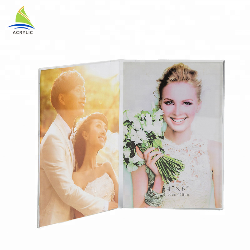 Phong cách mới acrylic khối khung hình nóng đôi mặt acrylic mount khung ảnh vui