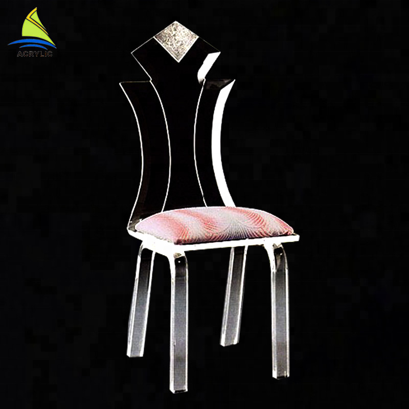 Khách sạn tùy chỉnh Acrylic đồ nội thất các loại khác nhau Khá đầy màu sắc Acrylic công chúa ghế