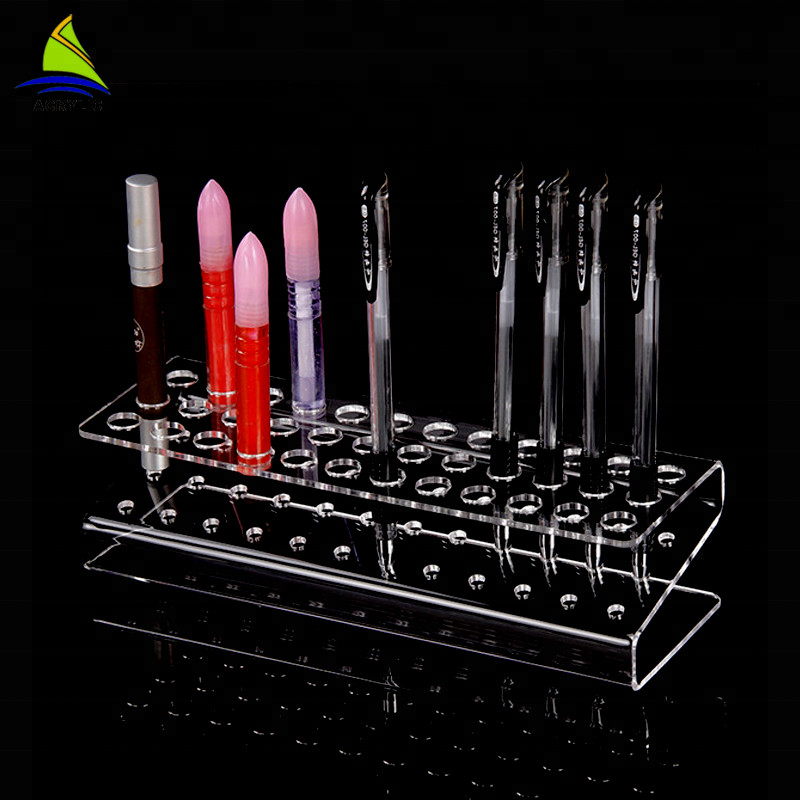 Chuyên nghiệp Acrylic Hiển Thị Sản Phẩm Đứng Bảng Organizer Acrylic Cửa Hàng Chủ Bút